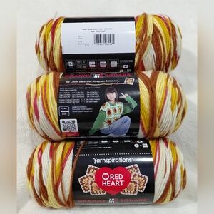New Red Heart Aran Warm Wheat Yarn